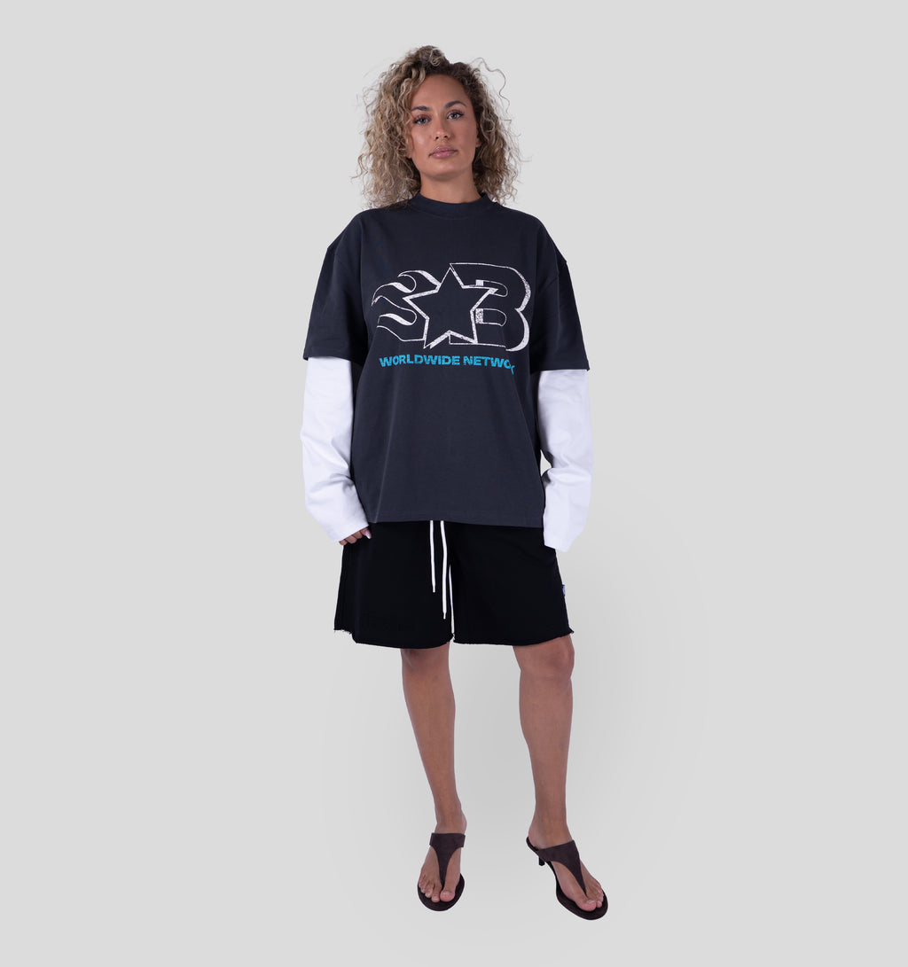 VOICEMAIL DOUBLELAYER - GREY/WHITE