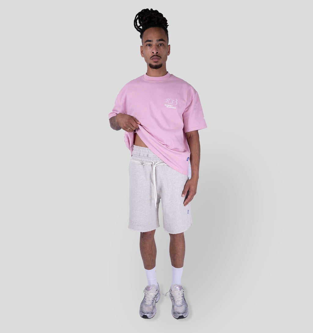 HOXTON SHORT - GREY MELEE