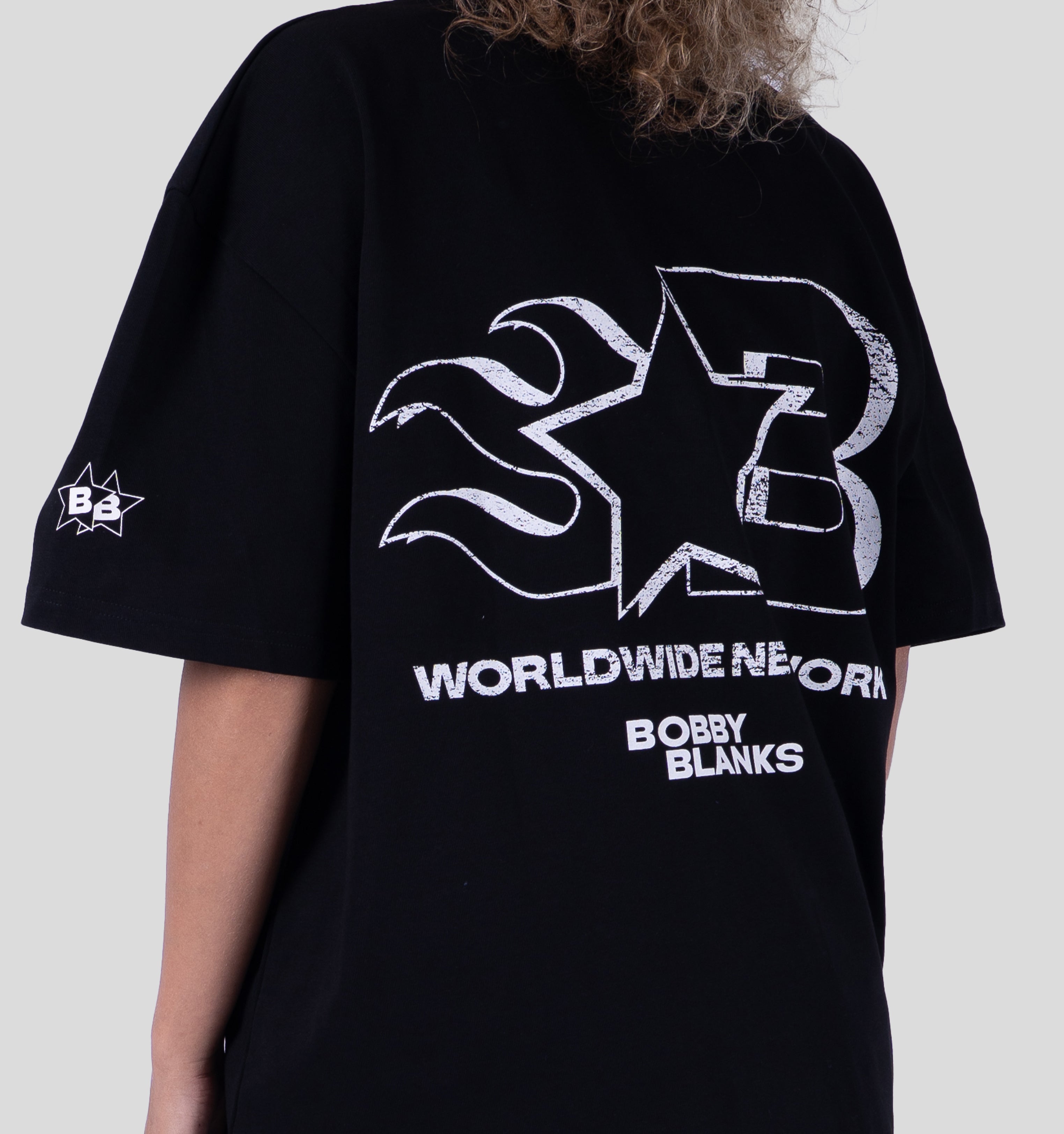 OXFORD T-SHIRT - BLACK/WHITE