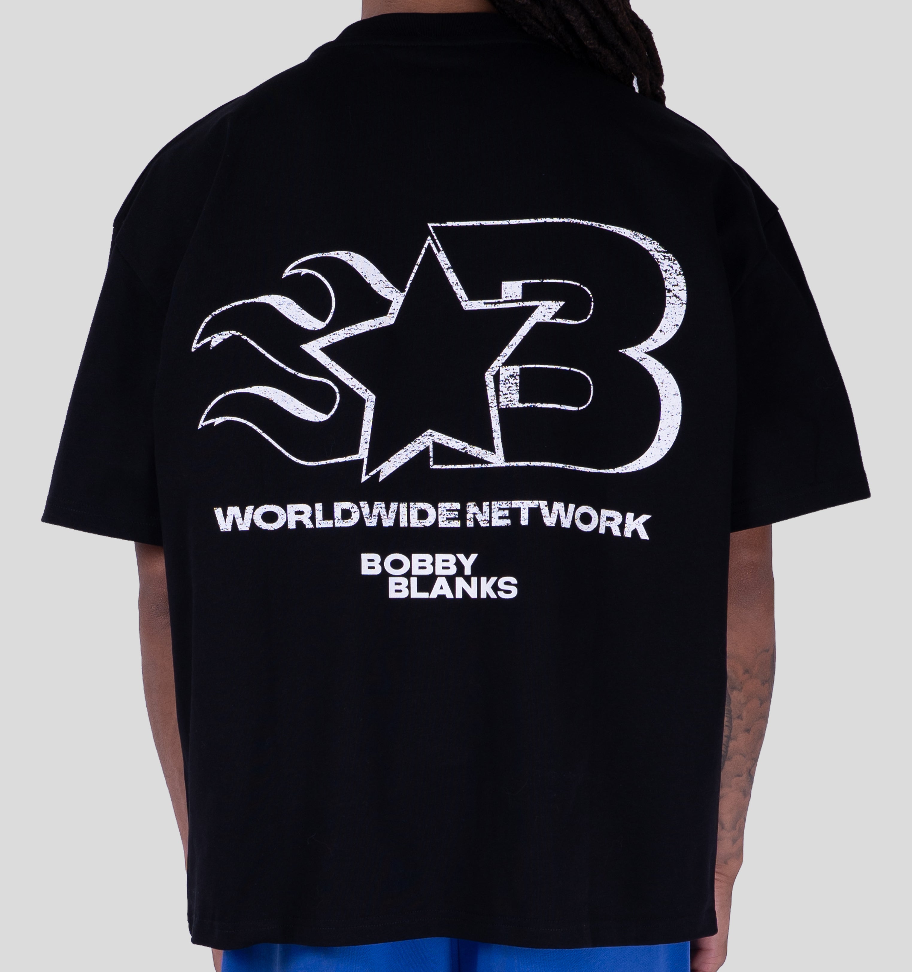 OXFORD T-SHIRT - BLACK/WHITE