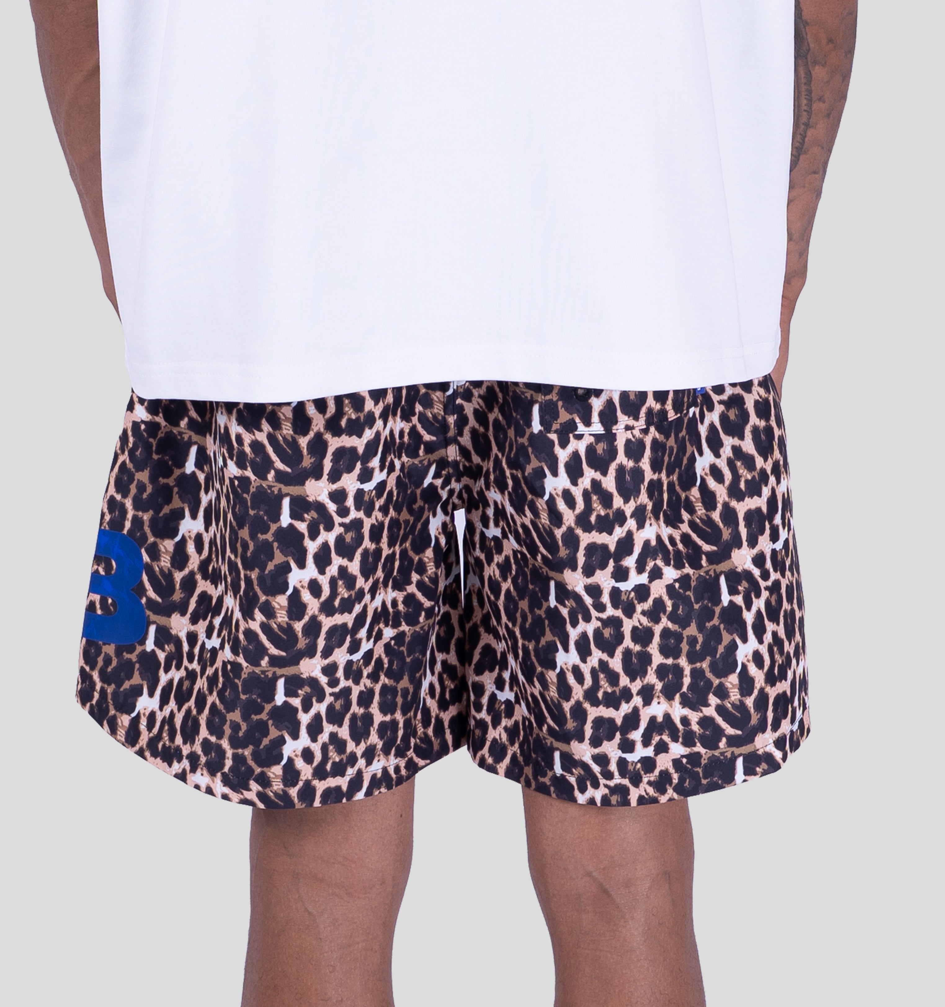 BANNER SWIMSHORT - LEOPARD