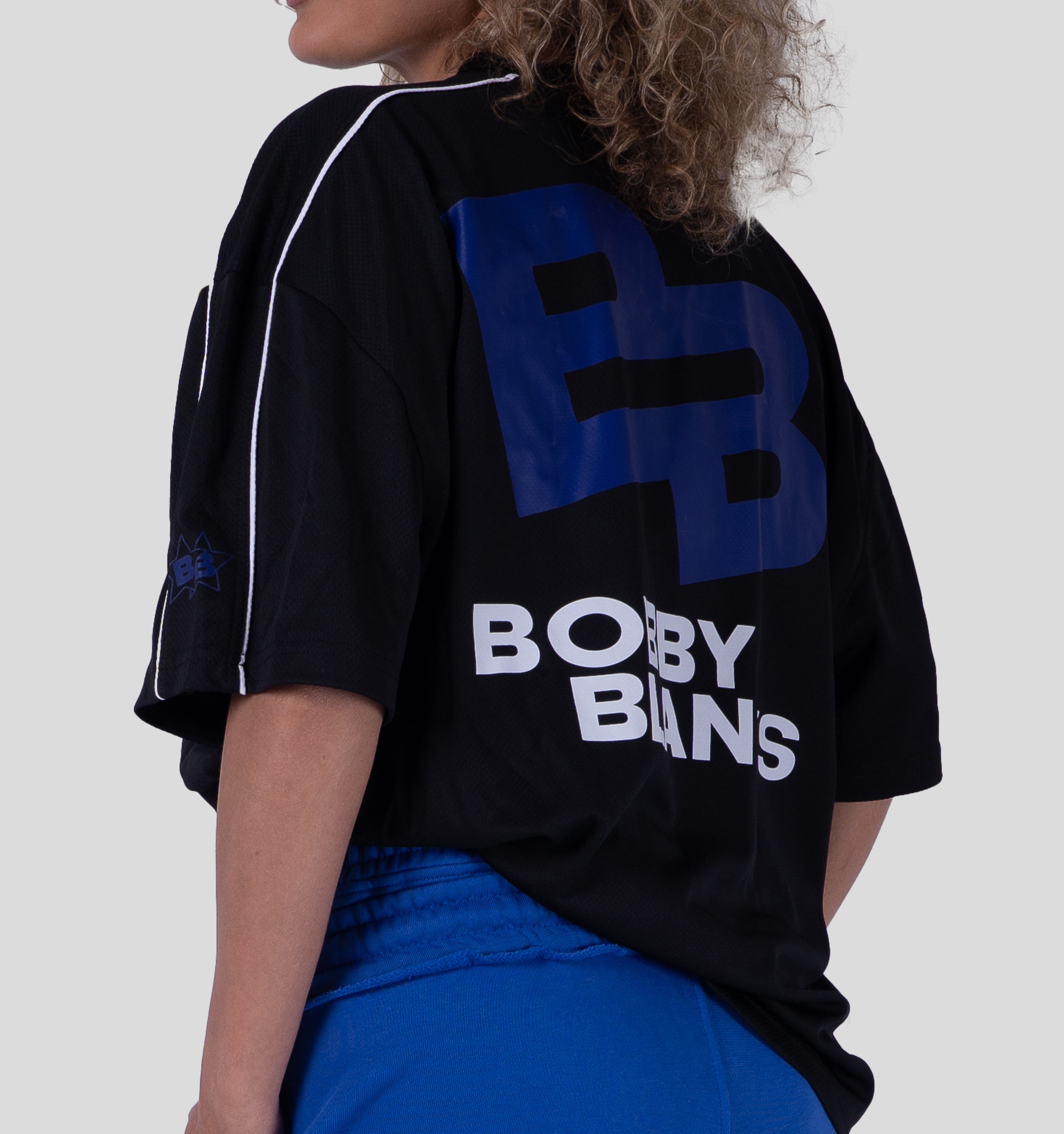 CAMDEM MESH T-SHIRT - BLACK