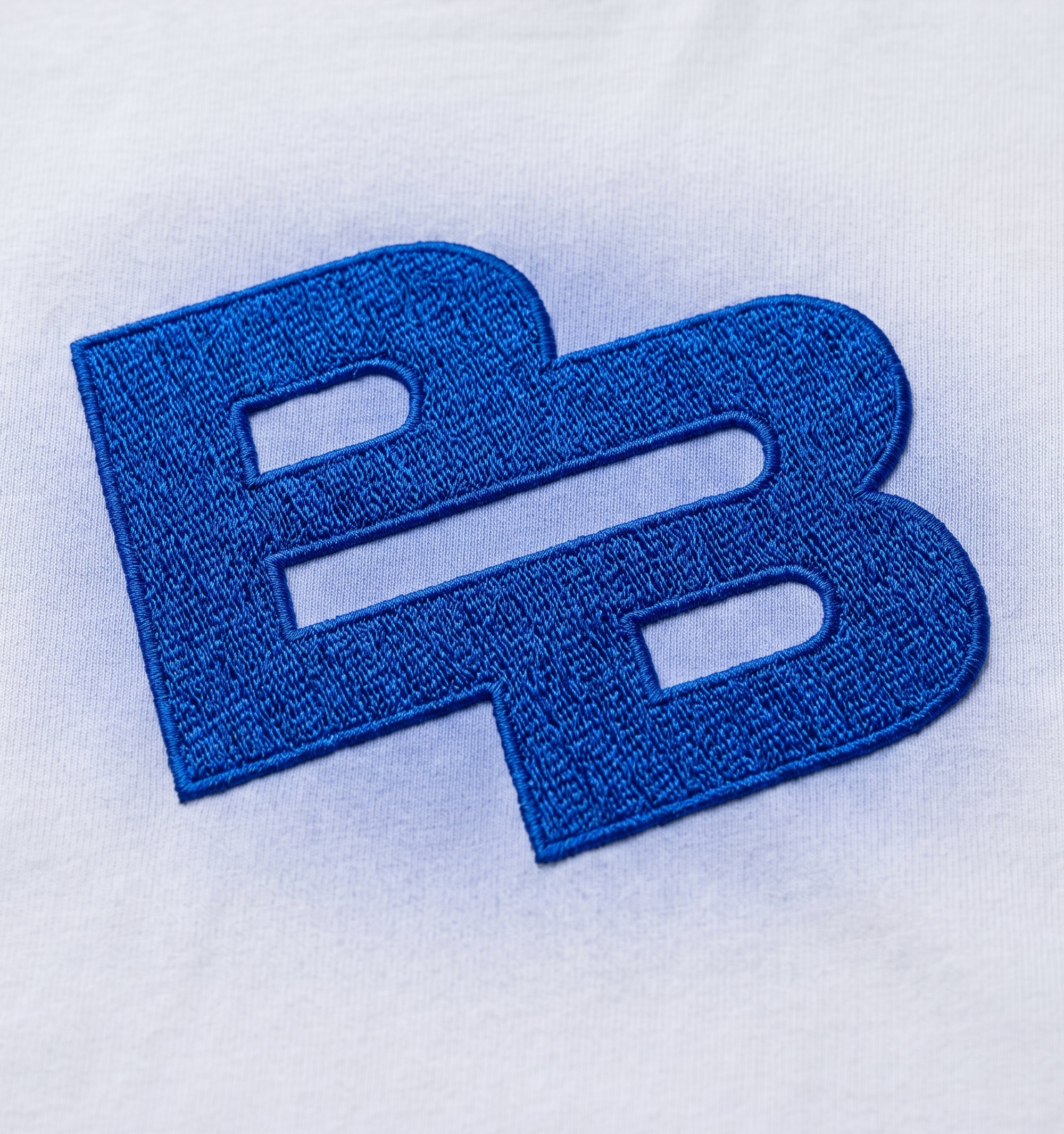Close-up detail of Bobby Blanks heavyweight fabric and construction