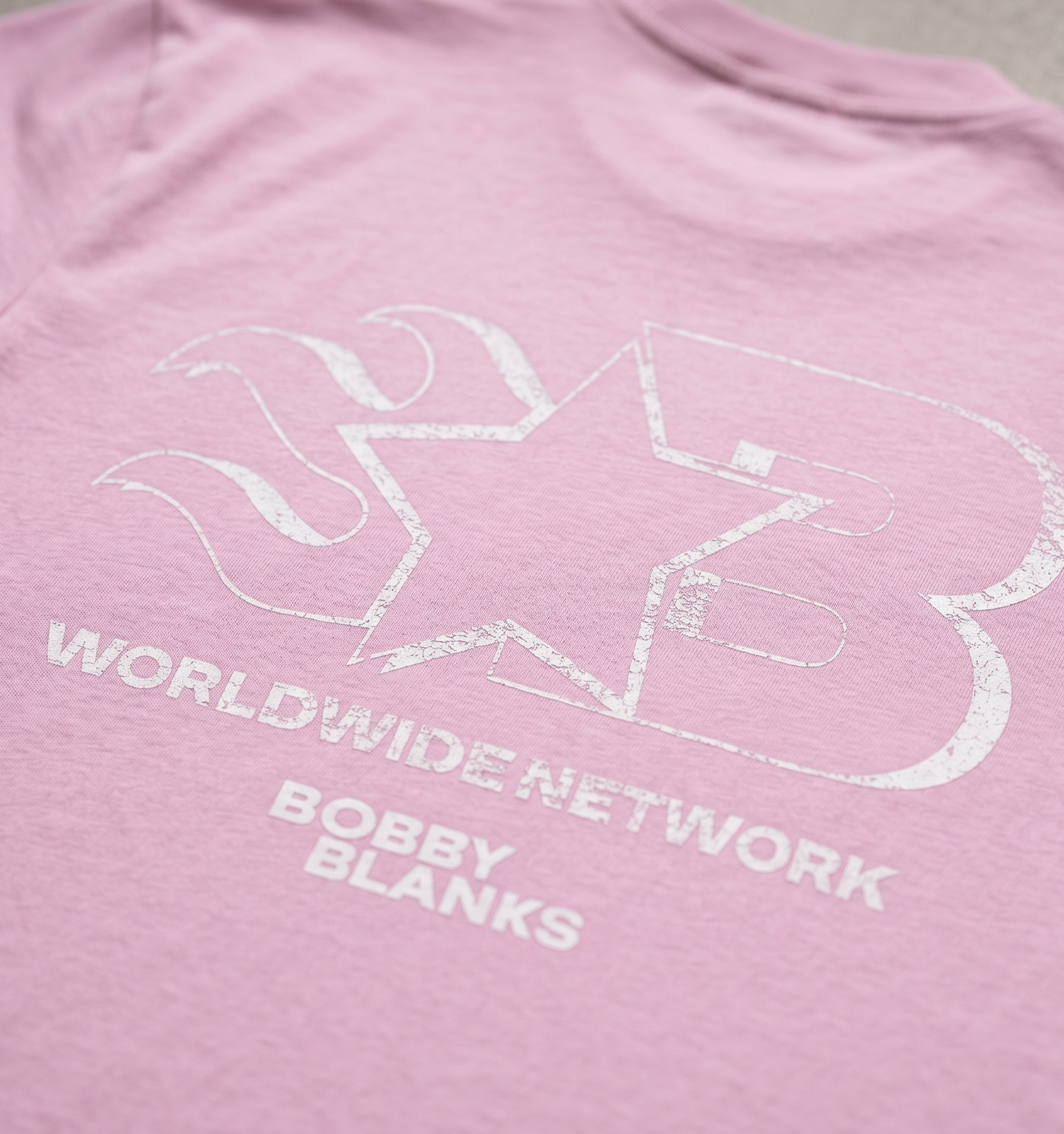 OXFORD T-SHIRT - PINK/WHITE